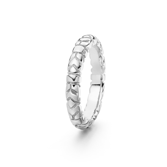 ECLIPSE CLASSIC RING SCHMAL WEIßGOLD